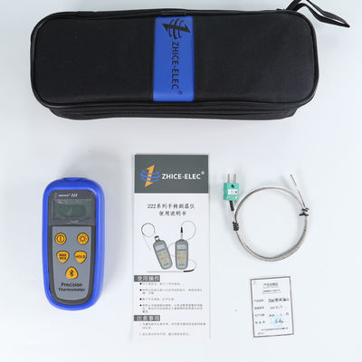 142*61*28mm 회색 양금속 경보 공업 장줄기 온도 검사 미터