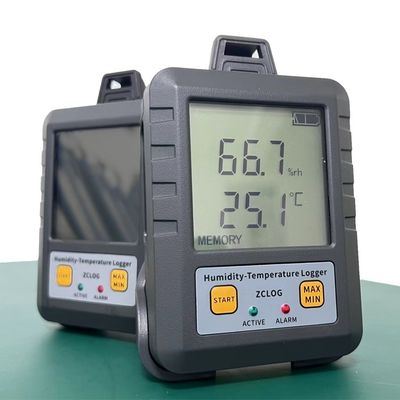 제약 산업 온도 및 습도 센서와 함께 LCD 디스플레이 데이터 로거