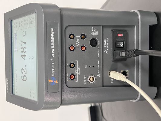 OEM 지원 휴대용 33-350도 터치 스크린 온도 측정기 욕실 캘리브레이션 건조 우물 블록 캘리브레이터