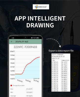 NTC 온도역 온도 측정 범위 -40 150C 산업용 와이파이 온도 경보